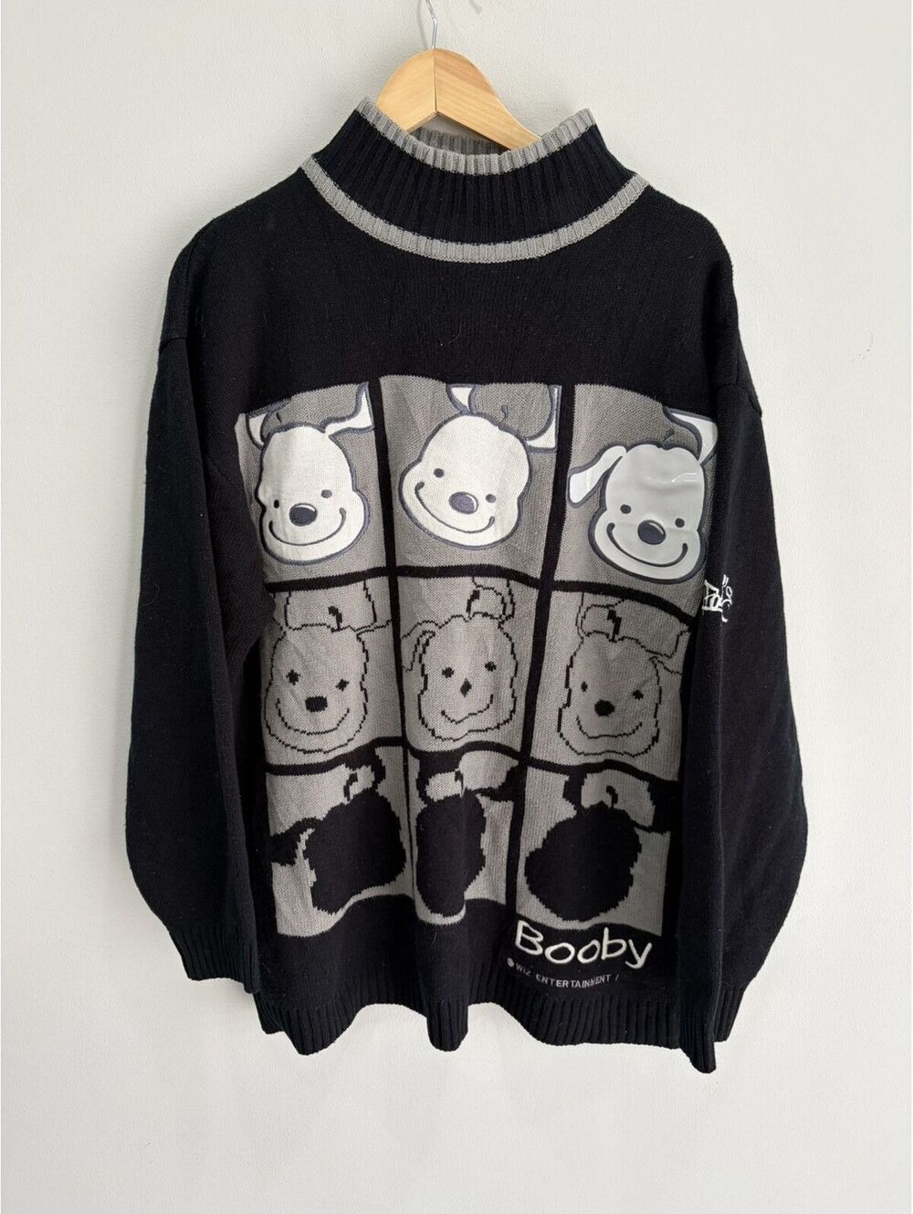 Vintage Southpole Booby Knit Sweater pullover y2k dog
